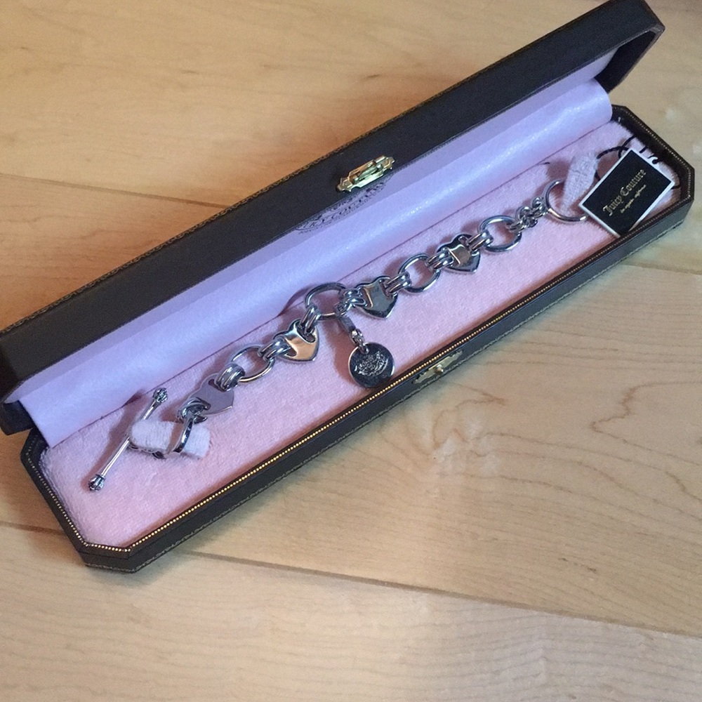 Juicy Couture Heart Charm Bracelet
